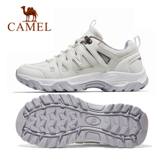 Camel รองเท้าผ้าใบ กันลื่น ระบายอากาศ สําหรับผู้หญิง เดินป่า กลางแจ้ง