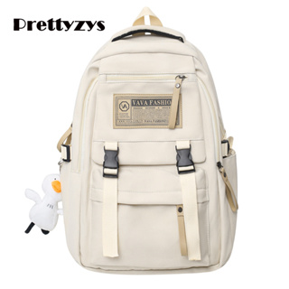 Backpack Prettyzys 2023 Korean Large capacity 14 inch For School Student Bag