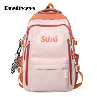 Backpack Prettyzys 2023 Korean Large capacity 15.6 inch For School Student Bag