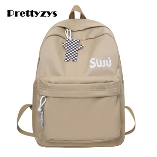 Backpack Prettyzys 2023 Korean Large capacity School 14 inch For Teenage Girl