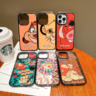 เคสโทรศัพท์มือถืออะคริลิค ลายสิงโต ดิสนีย์ CT สําหรับ Iphone11 iPhone14 13 12 11