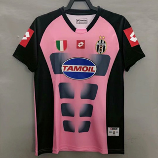 เสื้อกีฬาแขนสั้น ลายทีมชาติฟุตบอล Juventus BUFFON 02-03 ชุดเหย้า คุณภาพสูง สไตล์เรโทร