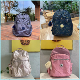 Kipling k21305 ใหม่ กระเป๋าเป้สะพายหลัง สไตล์สปอร์ต 22 สี