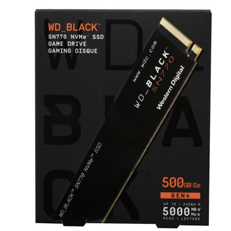 Disque dur Western Digital SN770 500 GB 500 GB SSD SSD