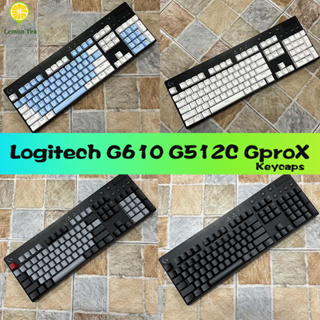 [พร้อมส่ง] Logitech G610keycaps G512C /G pro x ปุ่มกดคีย์บอร์ด ABS มีไฟแบ็คไลท์ K845 K835