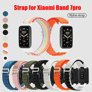 สายนาฬิกาข้อมือไนล่อน แบบเปลี่ยน สําหรับ Xiaomi Band 7 pro Mi Band 7 pro Smart Band Alpine