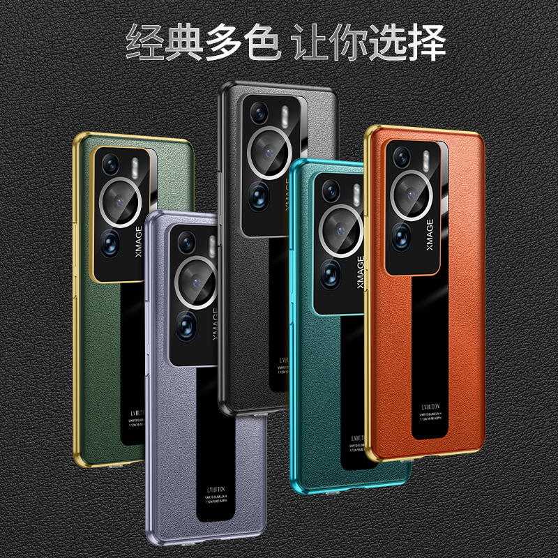 เคสโทรศัพท์มือถือหนัง-กระจกนิรภัย-ฝาพับแม่เหล็ก-360-องศา-สําหรับ-huawei-p60-pro-p60-art