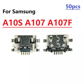 อะไหล่พอร์ตชาร์จ USB แบบเปลี่ยน สําหรับ Samsung A10S A107 A107F 10-100 ชิ้น
