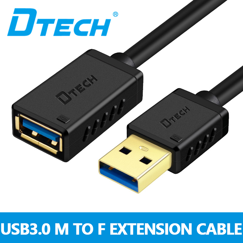 dtech-สายเคเบิลต่อขยาย-usb-3-0-0-5-ม-1-ม-1-5-ม-2-ม-3-ม-type-a-ตัวผู้-เป็นตัวเมีย-พร้อมตัวเชื่อมต่อ-ชุบทอง-dt-cu0302