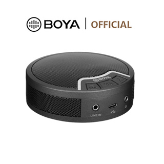 Boya BY-BMM300 ลําโพงไมโครโฟนตั้งโต๊ะ สําหรับประชุมทางไกล PC Mobile Android Type-C Zoom Meeting Streaming Recording Facebook