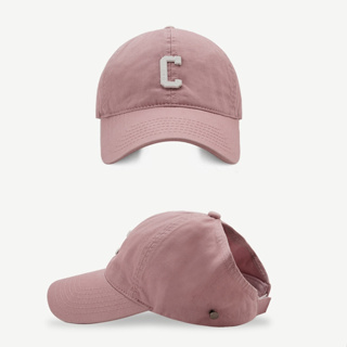 หมวกเบสบอล หมวกบังแดด พิมพ์ลายตัวอักษร C แบบรูกลวง สไตล์เกาหลี แฟชั่นฤดูร้อน สําหรับผู้หญิง