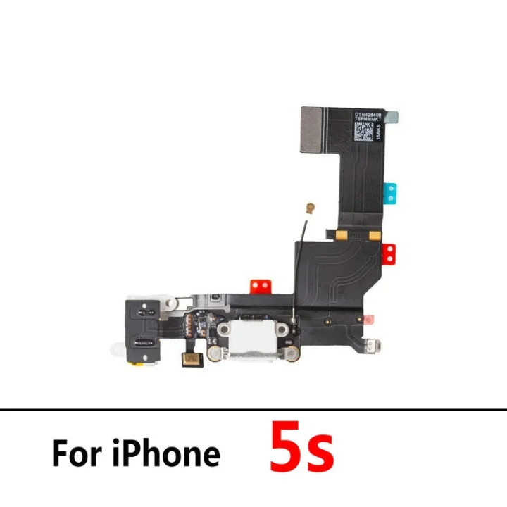 ใหม่-บอร์ดพอร์ตชาร์จ-แจ็คไมโครโฟน-usb-สายเคเบิลอ่อน-แบบเปลี่ยน-สําหรับ-iphone-5s-6-6s-7-8-plus-x-xs-max-xr