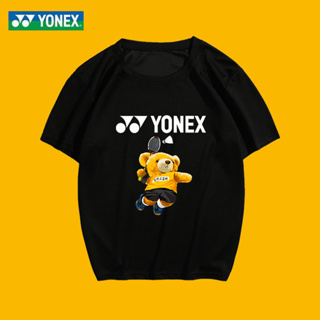 Yonex 2023 เสื้อยืด แขนสั้น แห้งเร็ว เหมาะกับฤดูร้อน สําหรับผู้ชาย และผู้หญิง