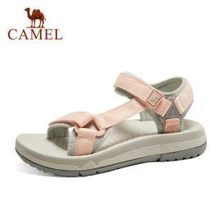 Camel รองเท้าแตะ ระบายอากาศ เหมาะกับเดินชายหาดกลางแจ้ง สําหรับผู้หญิง