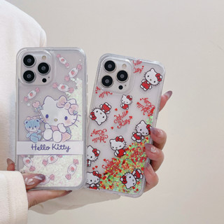 เคสโทรศัพท์มือถืออะคริลิค กันหล่น ลายการ์ตูนแมว KT สีชมพู สําหรับ iPhone 6P 7P 8P XR XSmax 11 12 13 pro Apple 14 promax