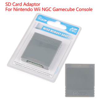 อะแดปเตอร์แปลงการ์ดหน่วยความจํา SD สําหรับ Nintendo Wii NGC Gamecube Console