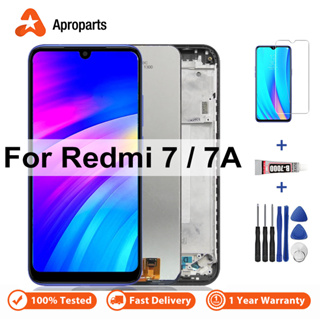 อะไหล่หน้าจอสัมผัส LCD แบบเปลี่ยน สําหรับ Xiaomi Redmi 7 7A