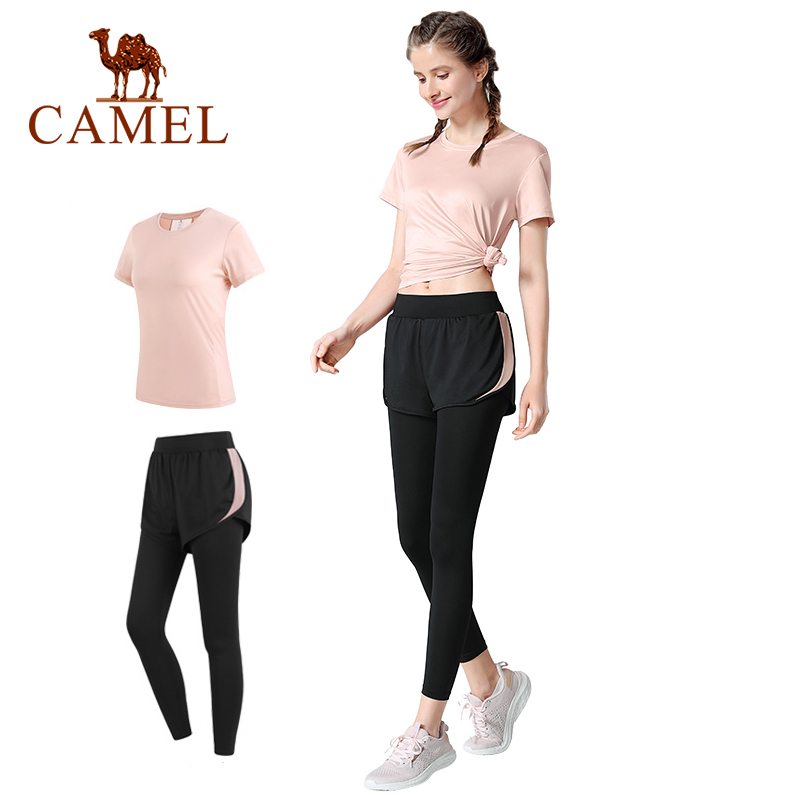 camel-ชุดโยคะ-ชุดออกกําลังกาย-สําหรับผู้หญิง