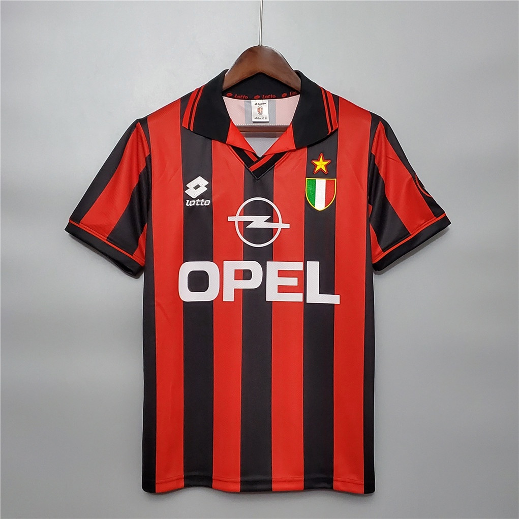 เสื้อกีฬาแขนสั้น-ลายทีมชาติฟุตบอล-milan-96-97-ชุดเหย้า-สไตล์เรโทร