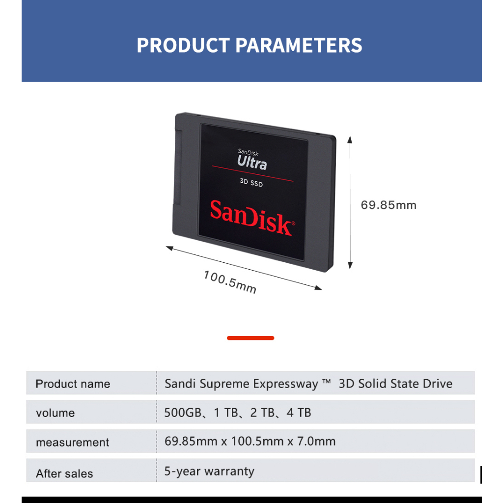 พร้อมส่ง-sandisk-ฮาร์ดดิสก์ภายใน-250gb-500gb-1tb-ssd-sata-h3-1tbgb-2tb-2-5-1tb-2tb-สําหรับแล็ปท็อป-คอมพิวเตอร์ตั้งโต๊ะ