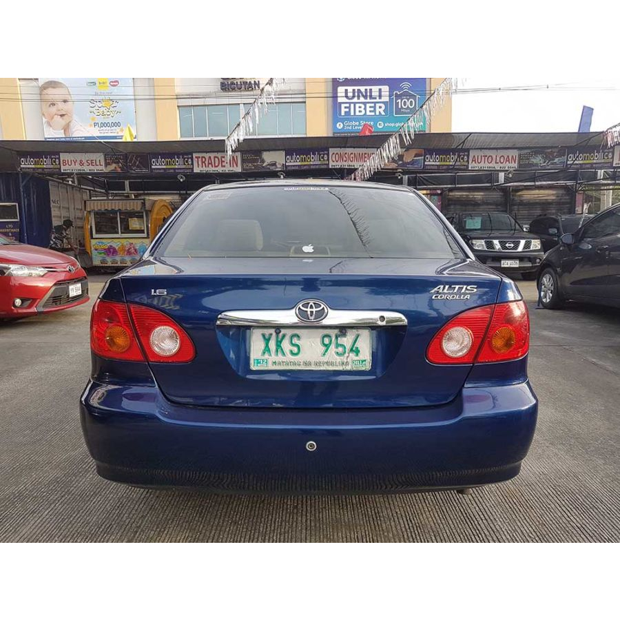 ฝาครอบท้ายรถยนต์-abs-โครเมี่ยม-สําหรับ-toyota-corolla-altis-2001-2002-2003-2004-2005-2006-2007