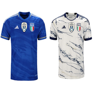 เสื้อกีฬาแขนสั้น ลายทีมชาติฟุตบอลอิตาลี AWAY maglie da calcio TOTTI VERRATTI CHIESA 23 24 ชุดเยือน สําหรับผู้ชาย 2023