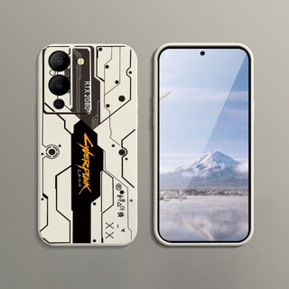 เคสโทรศัพท์มือถือ ซิลิโคนนิ่ม กันกระแทก ลาย Cyberpunk สําหรับ Infinix Note 12 11 10 Pro 12 Turbo 11S 8 G96 X670 4G 5G