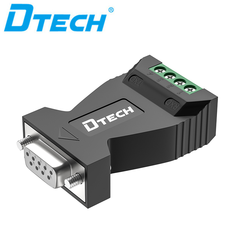 dtech-rs232-เป็น-rs485-ตัวแปลง-เกรดอุตสาหกรรม-232-เป็น-485-สองทาง-ป้องกันฟ้าผ่า-dt-9001