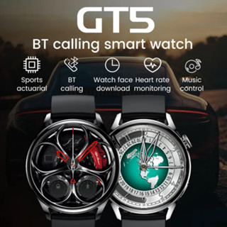 ใหม่ nfc สมาร์ทวอทช์ gt5 ติดตามการโทร ไร้สาย ตอบสนอง ของขวัญ สําหรับโทรศัพท์มือถือ Huawei