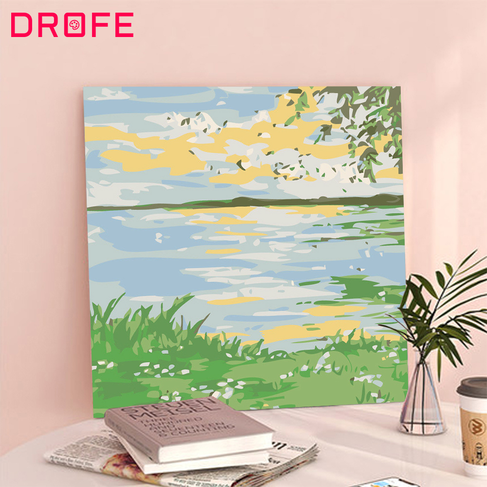 drofe-20x20-ซม-พร้อมกรอบ-ภาพวาดสีน้ํามัน-ตามตัวเลข-ภาพทิวทัศน์-diy-ระบายสีตามตัวเลขบนผ้าใบ-ภาพวาดตัวเลข-ตกแต่งบ้าน