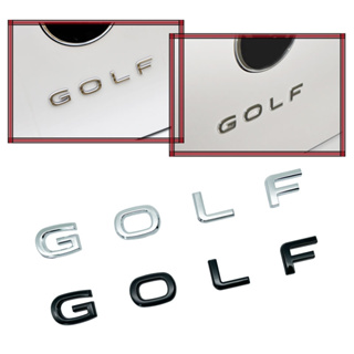 ป้ายโลโก้โลหะ ชุบไฟฟ้า สําหรับ Golf 4 Golf 6 Golf 5 Golf 7 Golf 8 MK4 MK5 MK6 MK7 MK8