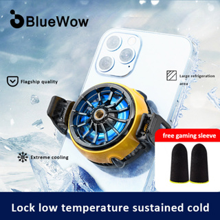 Bluewow ใหม่ เคสพัดลมระบายความร้อนโทรศัพท์มือถือ กึ่งตัวนํา DLA6 ขนาดพกพา สําหรับ PUGB