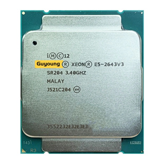 Yzx Xeon E5 2643V3 E5-2643V3 E5 2643 V3 E5-2643 V3 3.4 GHz หน่วยประมวลผล CPU สิบสองแกน 20M 135W LGA 2011-3