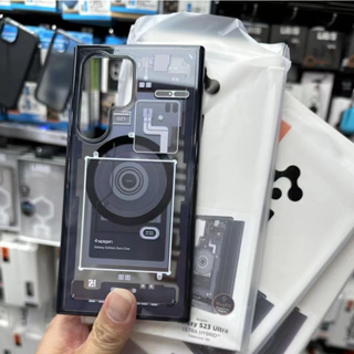 Spigen เคสโทรศัพท์มือถือ แบบแม่เหล็ก สําหรับ Samsung S23 Ultra 5G S23 Plus S23