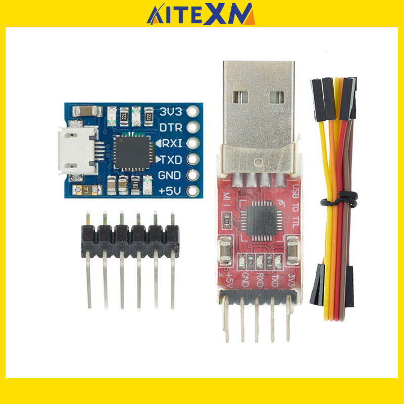 โมดูลเชื่อมต่อ CP2102 USB 2.0 เป็น UART TTL 5PIN STC CP2102 MICRO USB ...