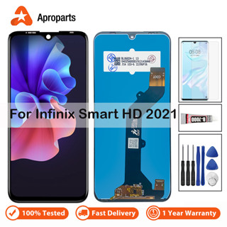 อะไหล่หน้าจอสัมผัส LCD แบบเปลี่ยน สําหรับ infinix Smart HD 2021 X612B x612