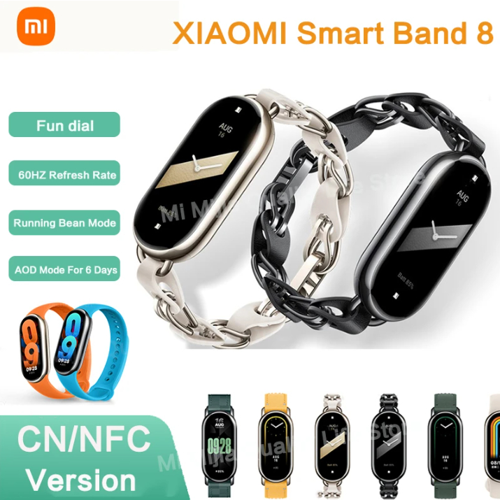 xiaomi-mi-band-8-สร้อยข้อมือสมาร์ท-6-สี-หน้าจอ-amoled-miband-8-ออกซิเจนในเลือด-ฟิตเนส-traker-กันน้ํา-xiaomi-smart-band-8