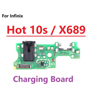 บอร์ดชาร์จ USB สายเคเบิลอ่อน แบบเปลี่ยน สําหรับ Infinix Hot 6 8 9 10 10s 10i 12i Play X689 X606 X665 X680 X688 X665 X650 X659 X682 X682B X682C x655 X655C