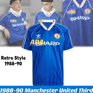 เสื้อกีฬาแขนสั้น ลายทีมชาติฟุตบอล MUSoccer 1988-90 88-90 ชุดเยือน สไตล์เรโทร สําหรับผู้ชาย