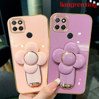 เคส REALME C12 REALME C25 เคสเรียวม C25S เคสโทรศัพท์มือถือ ซิลิโคนนิ่ม กันกระแทก พร้อมที่ตั้งวาง สําหรับ REALME C12 REALME C25 REALME C25S DDFS01 น่ารัก ลายการ์ตูน กันกระแทก