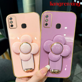 เคส TECNO SPARK 6 GO TECNO SPARK 6 air TECHNO SPARK 6 GO เคสโทรศัพท์มือถือ ซิลิโคนนิ่ม กันกระแทก พร้อมที่ตั้งวาง สําหรับ TECNO SPARK 6 GO TECNO SPARK 6 air TECHNO SPARK 6 GO DDFS01 น่ารัก ลายการ์ตูน กันกระแทก