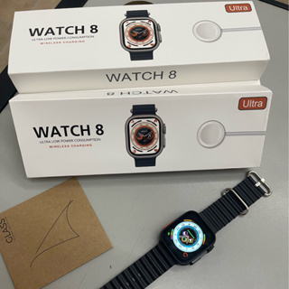 นาฬิกาข้อมือสมาร์ทวอทช์ IWO Series 8 Ultra 1.99 นิ้ว HryFine PK X8 PRP BIG
