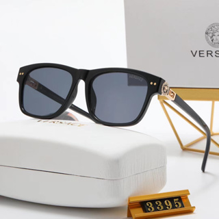 แว่นตากันแดด VERSACE ทรงสี่เหลี่ยม สไตล์วินเทจ แฟชั่นใหม่ สําหรับผู้หญิง และผู้ชาย 2023 3395