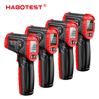 Habotest HT641 เครื่องวัดอุณหภูมิอินฟราเรด -58~1112℉ เครื่องวัดอุณหภูมิ IR เลเซอร์ หน้าจอดิจิตอล แบบไม่สัมผัส