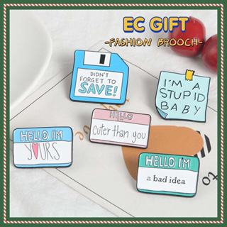 Ecgift PIN004 เข็มกลัดเคลือบ ลายการ์ตูน เหมาะกับแฟนคลับ สําหรับผู้ชาย และผู้หญิง