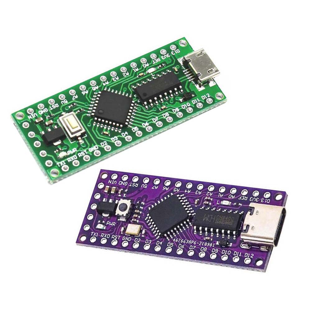 ชิป LGT8F328P LQFP32 MiniEVB แบบเปลี่ยน สําหรับ rdino NANO V3.0 CH340 ...