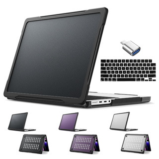 เคสกันกระแทก สําหรับ MacBook Air Pro 13 14 15 16 นิ้ว M1 M2 Chip (2020-2023 version) A2941 A2780 A2485 A2681 A2779 A2442 A2338 A2337 A2179 A2251 A2289 A1706 A1932