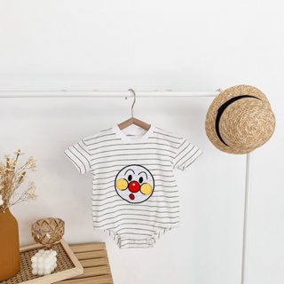 Baby Clothes Summer Short Sleeve Anpanman Cartoon Baby Romper Newborn Jumpsuit One Piece Infant Clothes