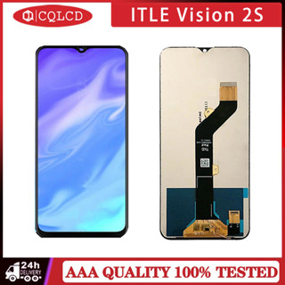 อะไหล่หน้าจอสัมผัส LCD แบบเปลี่ยน สําหรับ ITEL Vision 2S