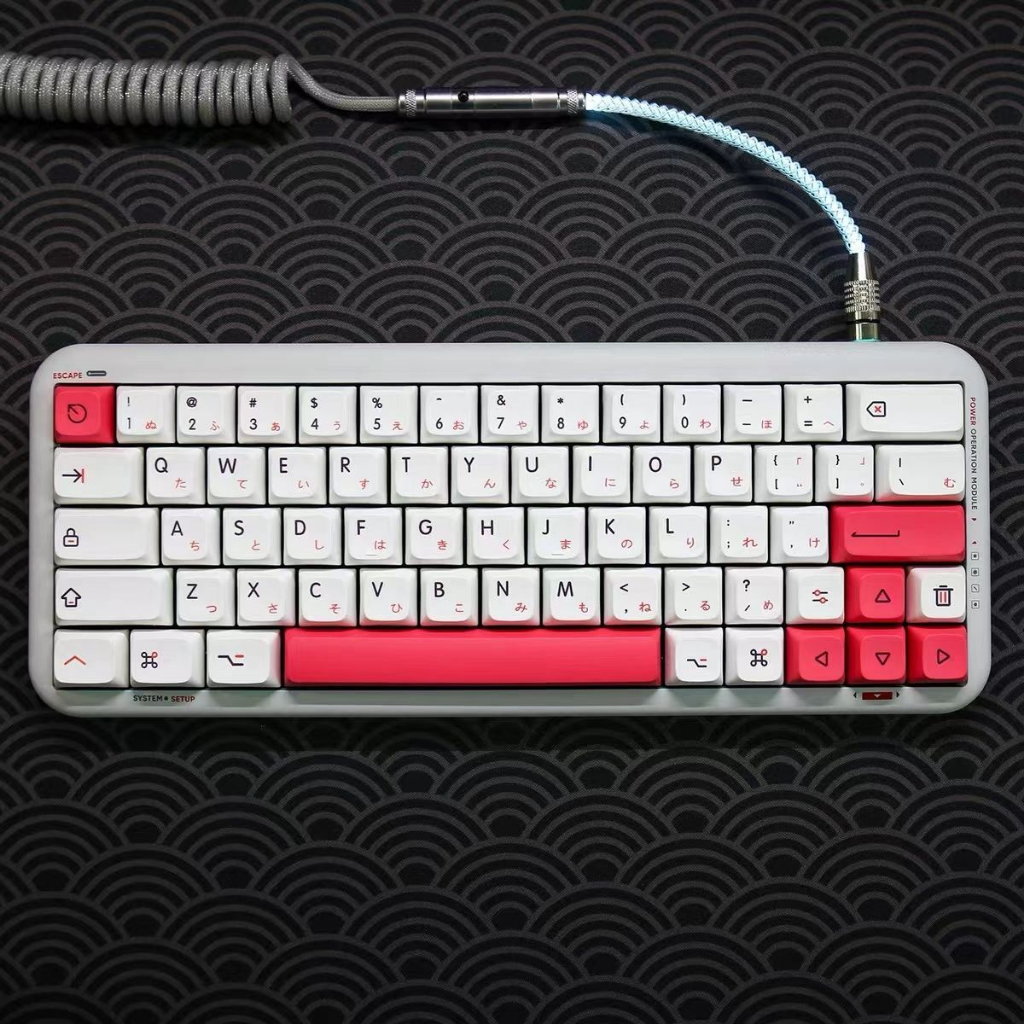 Thai Kon MOMO Keycaps ปุ่มกดคีย์บอร์ด PBT XDA ย้อมสี พร้อมสวิตช์ Cherry ...